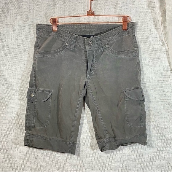 Kuhl free range shorts 11" grey cargo shorts size 4 - Picture 3 of 9